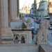 Il balconcino con i leoncini che si affaccia su corso Vittorio Emanuele
